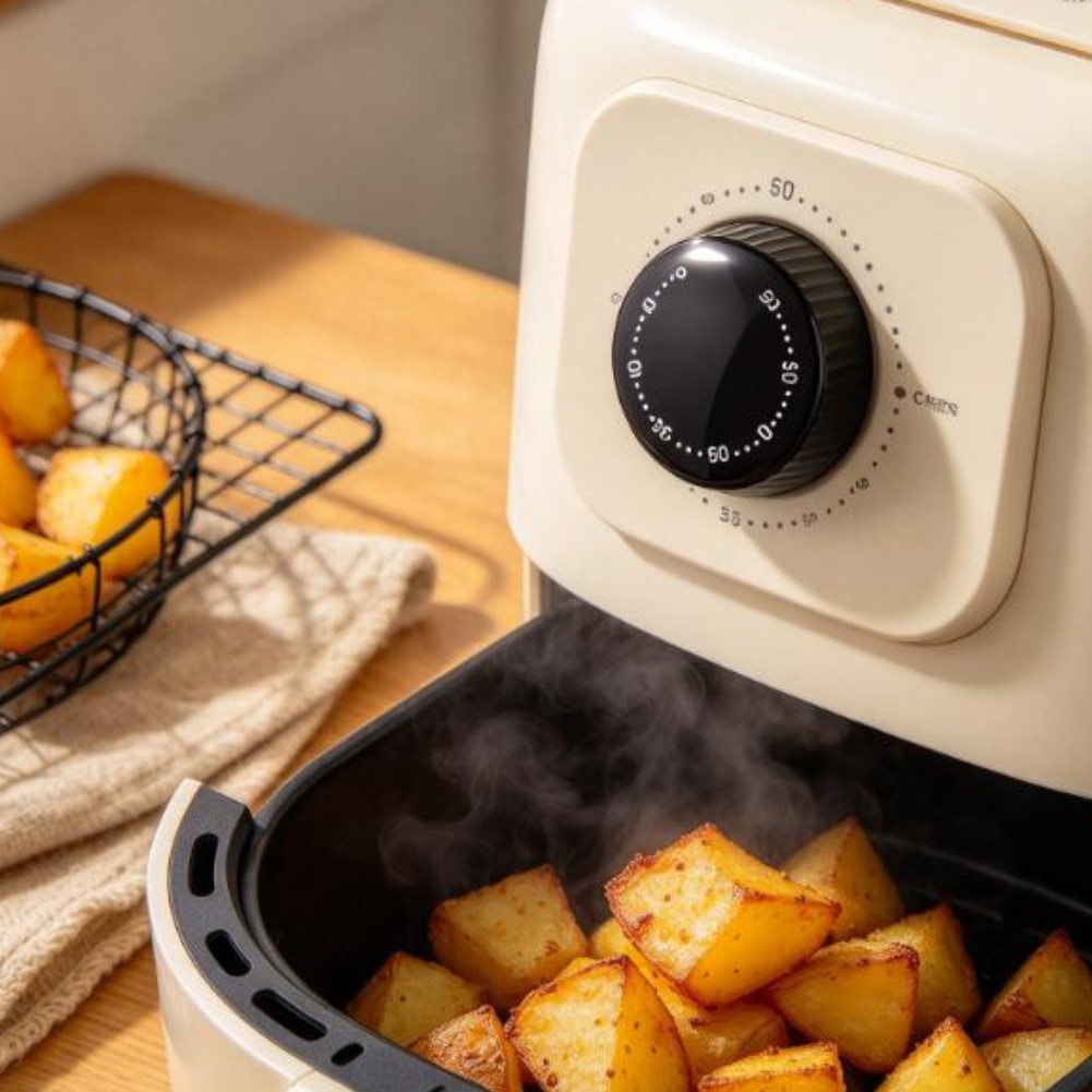 Air Fryer - مقبض بديل مقاوم لدرجات الحرارة العالية