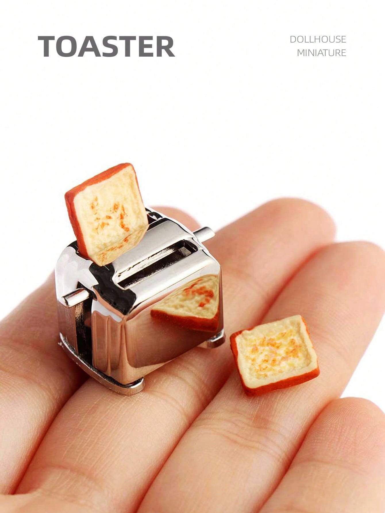 محمصة خبز مصغرة بمقياس 1:12، إ - مراجعة Toaster وسعره
