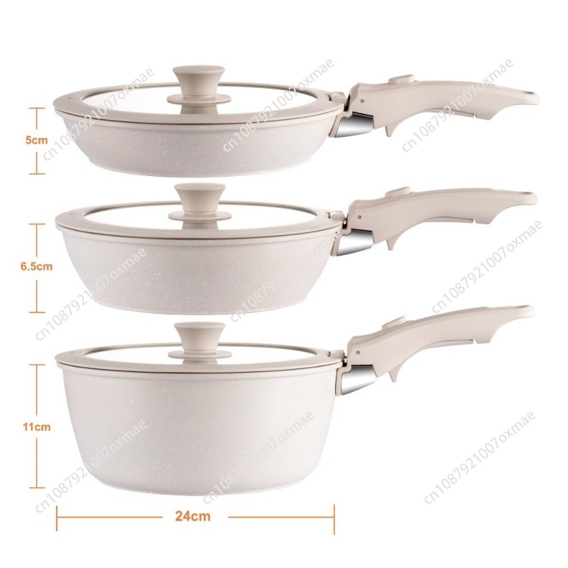 مجموعة أواني طهي منزلية قابلة  - مراجعة Induction Cooker وسعره