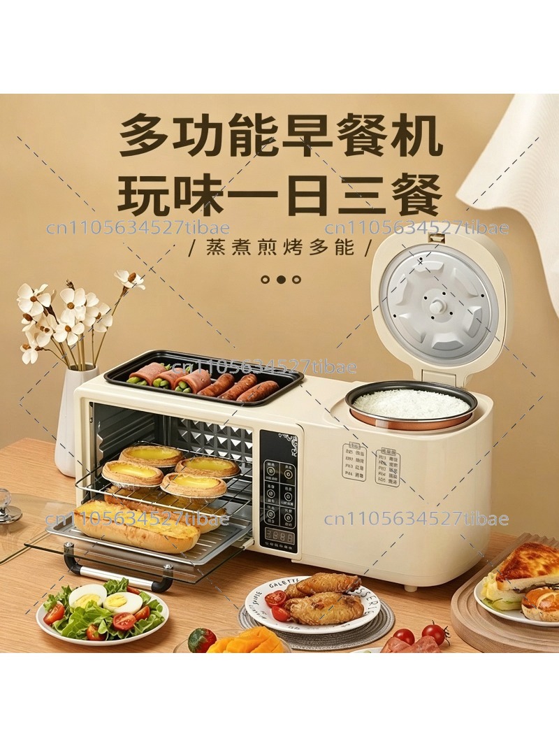 جهاز إفطار 4 في 1: فرن كهربائي - مراجعة Toaster وسعره