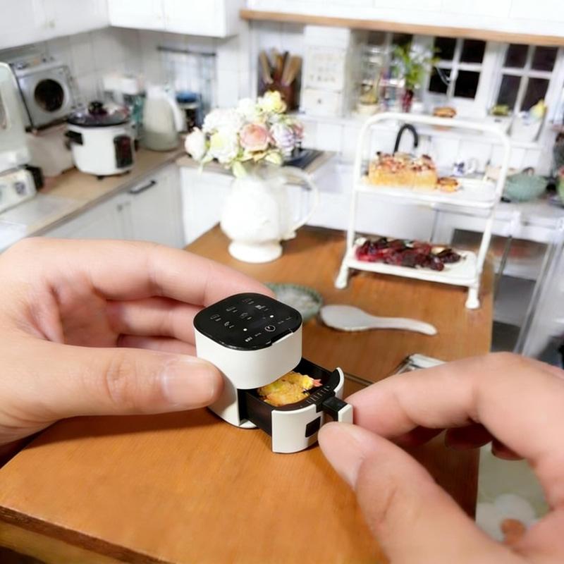 مقلاة هوائية مصغرة بمقياس 1:12 - مراجعة Kitchen Appliances In وسعره