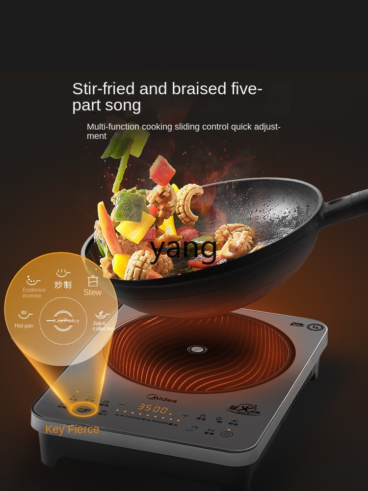 موقد حثي كهرومغناطيسي منزلي LM - مراجعة Induction Cooker وسعره
