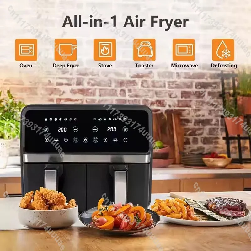 مقلاة هوائية كهربائية بسعة 8 ل - مراجعة Kitchen Appliances In وسعره
