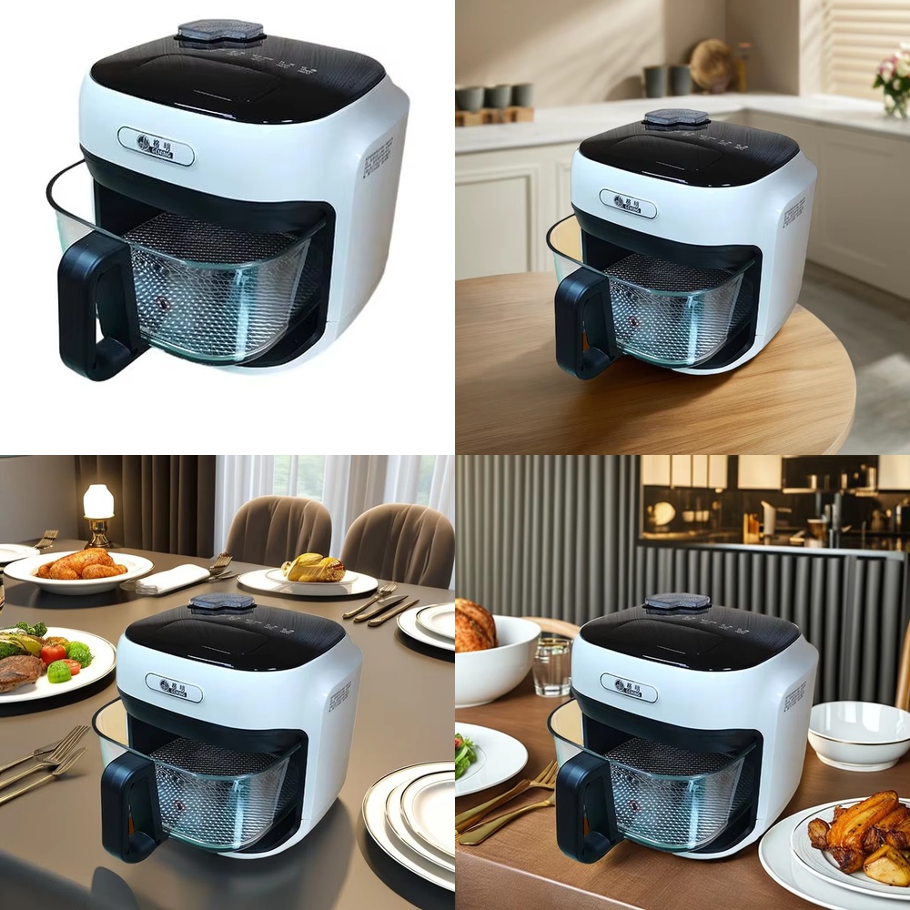 مقلاة هوائية كهربائية رقمية بل - مراجعة Air Fryer وسعره