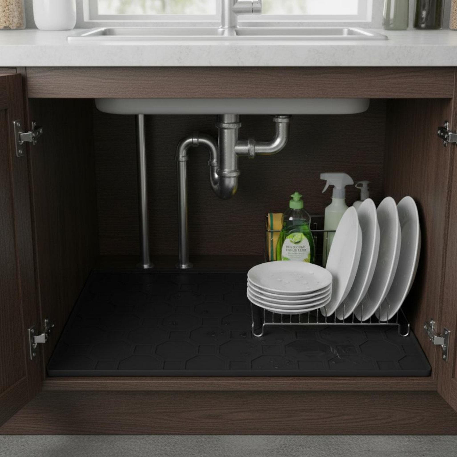 حصيرة سيليكون مقاومة للماء تحت - مراجعة Kitchen Appliances Cabinet وسعره