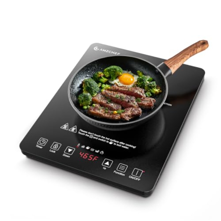 موقد طهي محمول يعمل بالحث الكه - مراجعة Induction Cooktop Portable وسعره